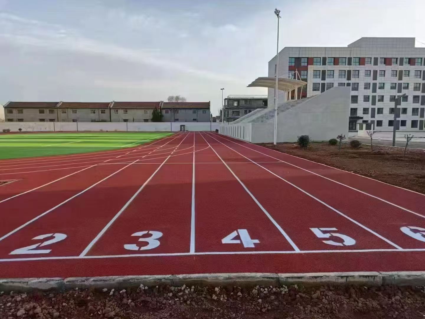 衡水市全塑型塑胶跑道混合型塑胶跑道 - 厂家